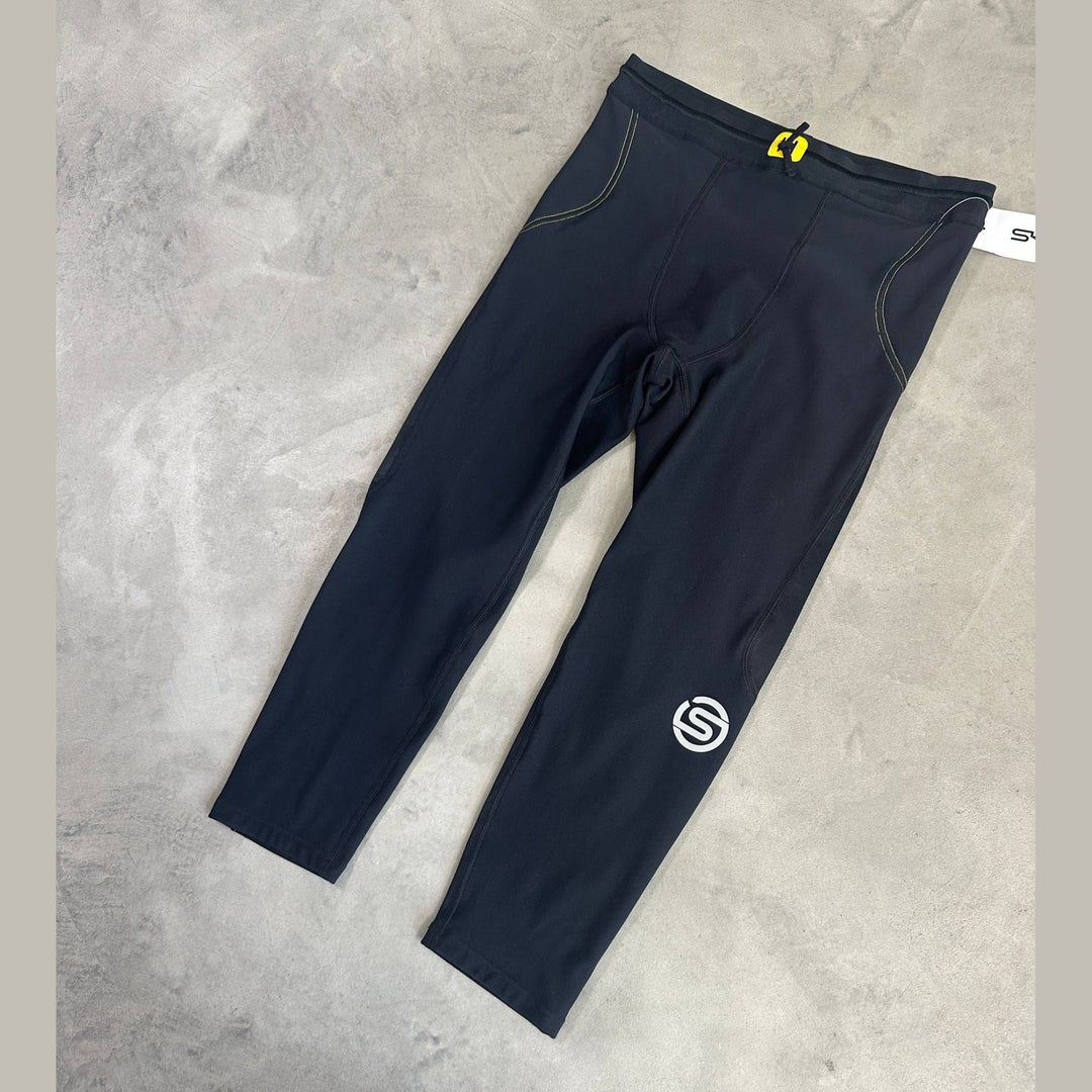 SKINS Series-3 Men’s X-Thermal 3/4 Tights – Black - SAMPLE DROP