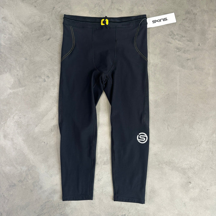 SKINS Series-3 Men’s X-Thermal 3/4 Tights – Black - SAMPLE DROP