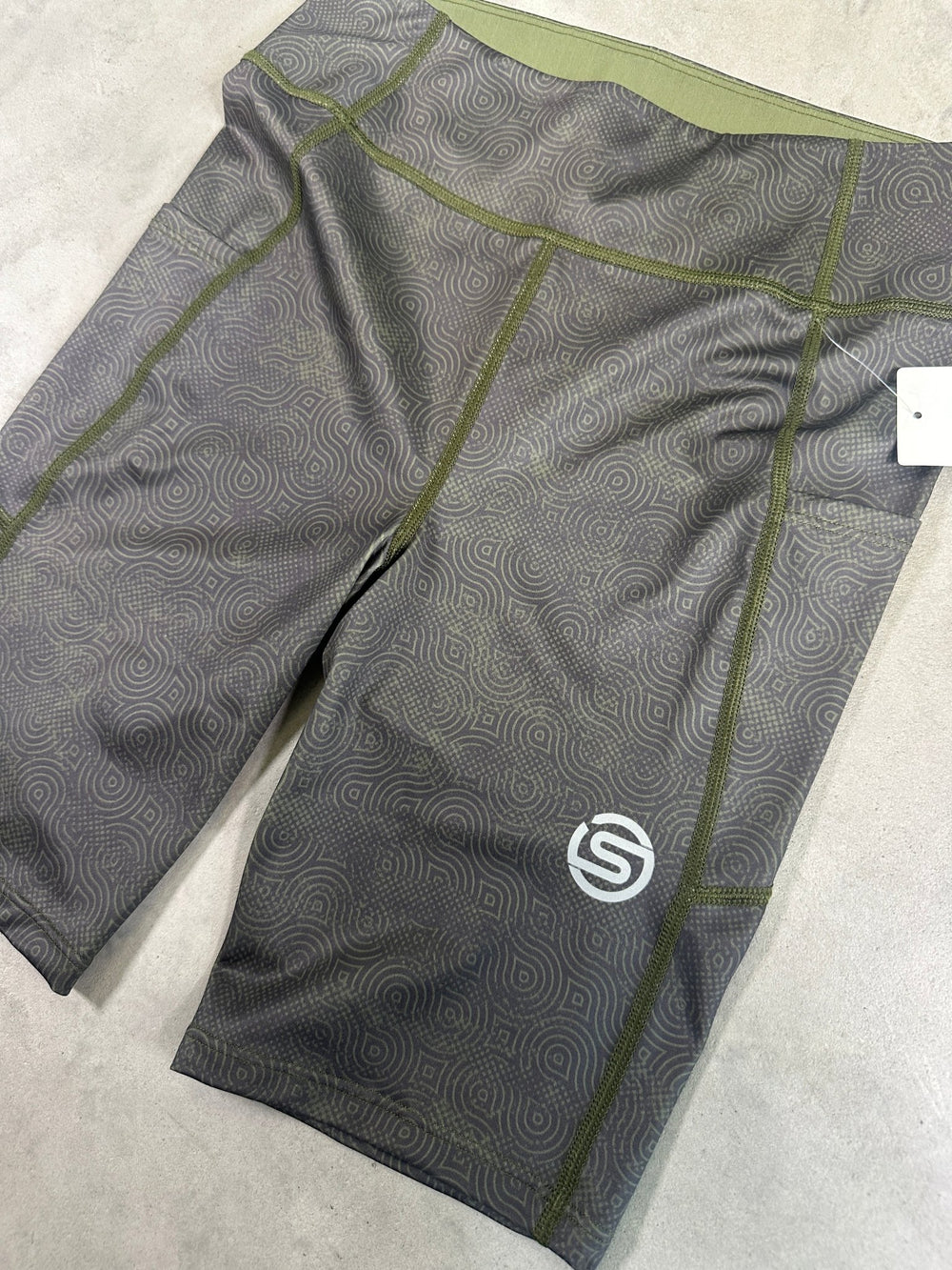 SKINS Series-3 Women's Half Tights PKT 2.0 – Khaki Tex - SAMPLE DROP