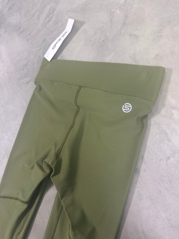 SKINS Series 3 Women’s Soft Long Tights – Khaki - SAMPLE DROP