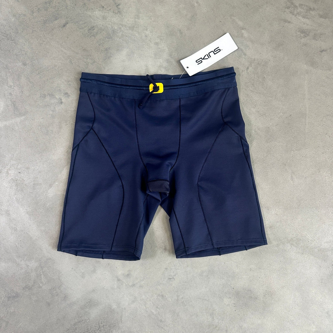 SKINS Series-5 Men's Powershorts – Navy Blue - SAMPLE DROP