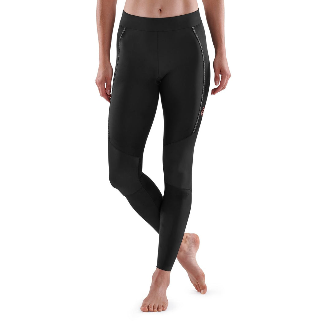 SKINS Series - 5 Women's Long Tights – Black - SAMPLE DROP