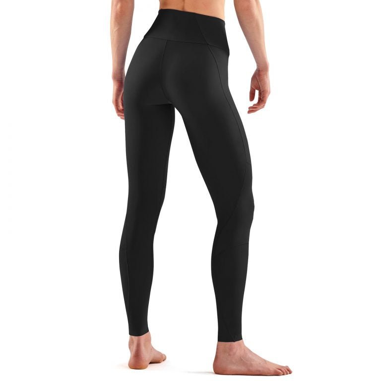 SKINS Series - 5 Women's Recovery Long Tights – Black - SAMPLE DROP