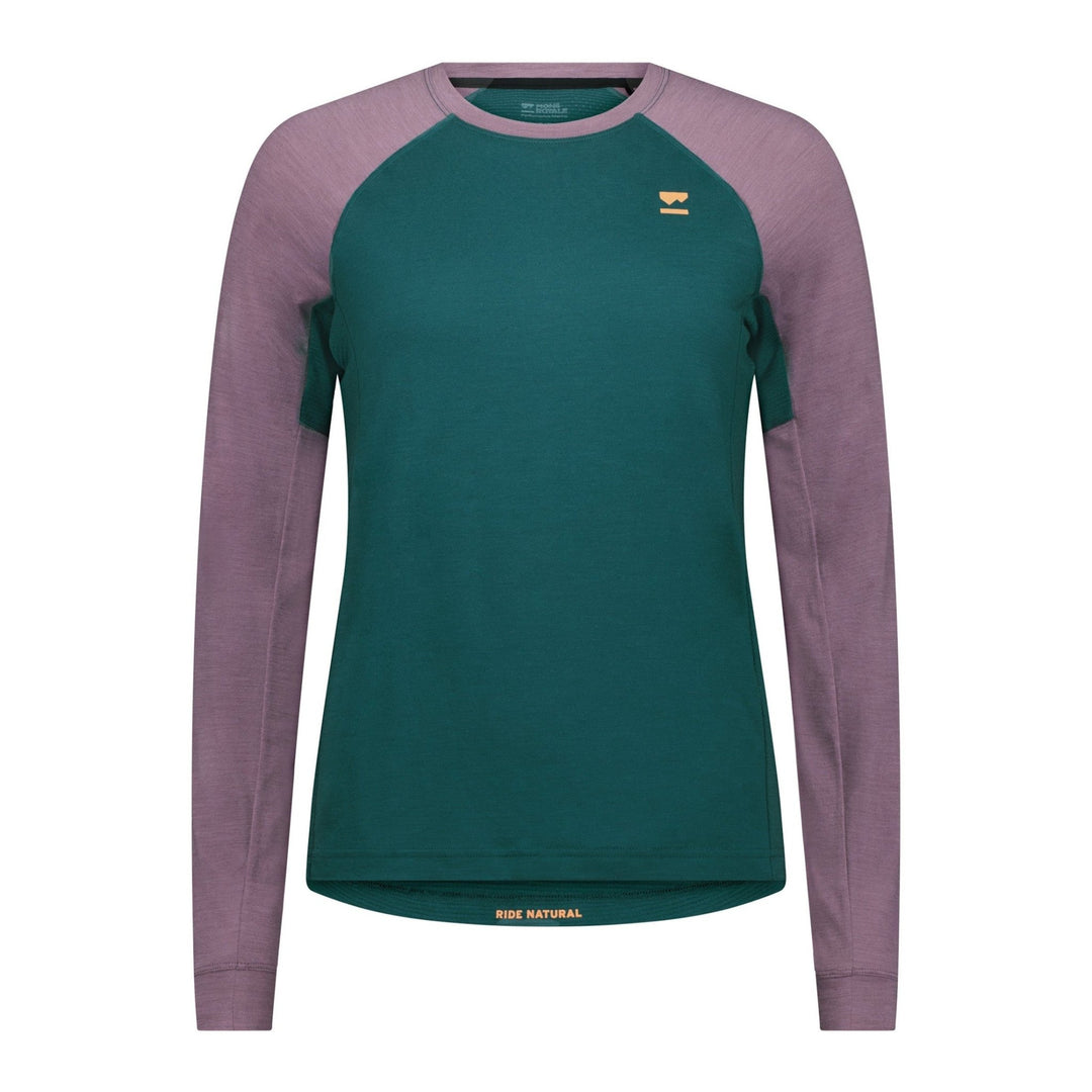 Tarn Merino Shift Womens LS Logo - SAMPLE DROP