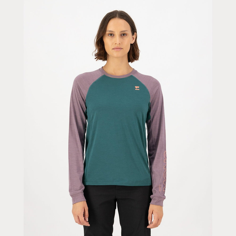 Tarn Merino Shift Womens LS Logo - SAMPLE DROP