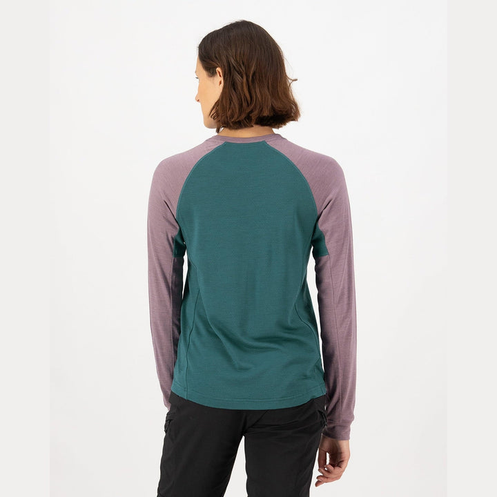 Tarn Merino Shift Womens LS Logo - SAMPLE DROP