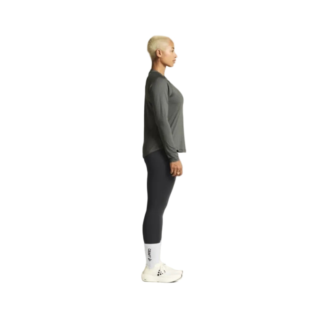 Craft Collective Long Sleeve Activewear Top Lava