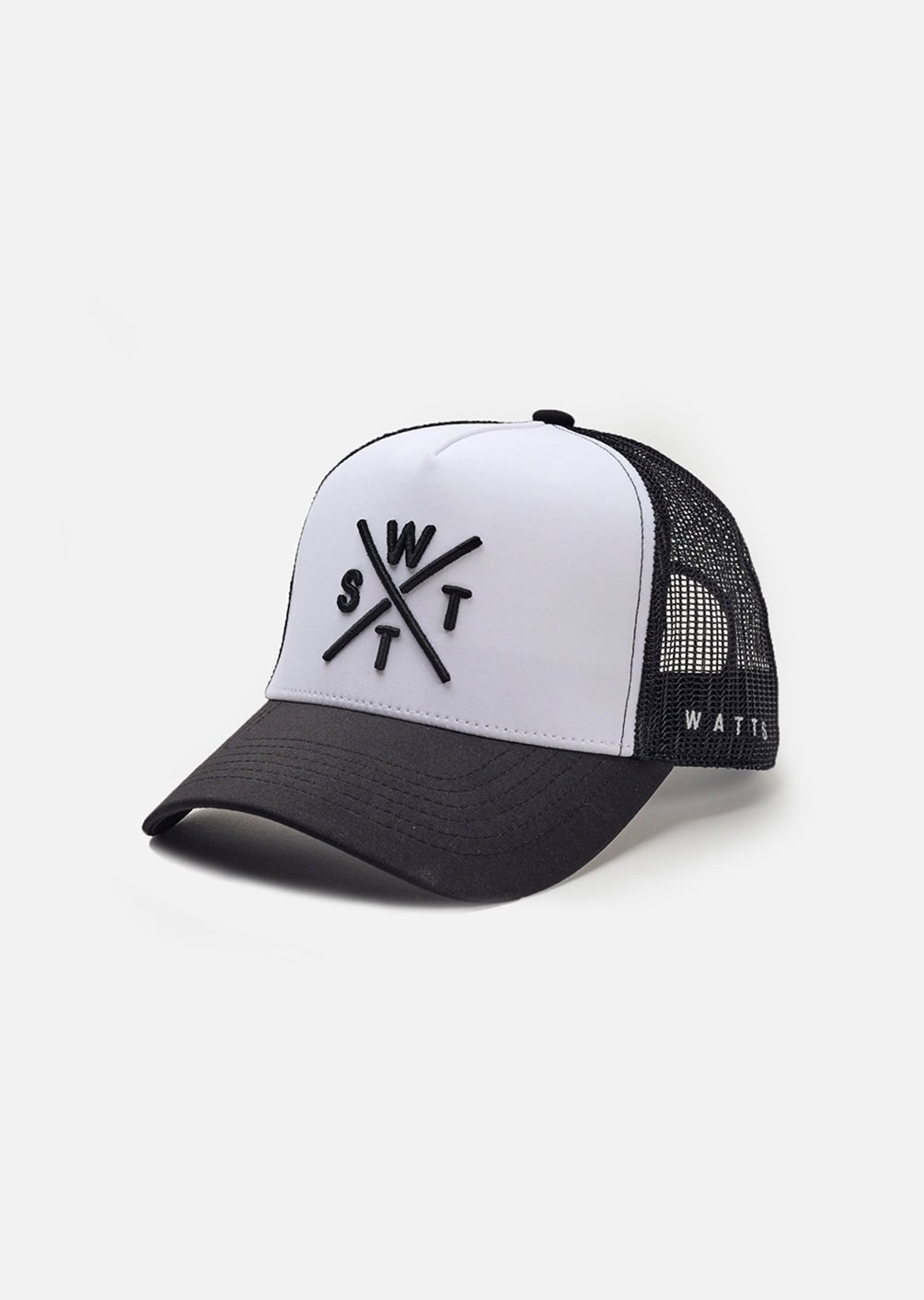 WATTS R-Tribe Cap - Mix White & Black - SAMPLE DROP