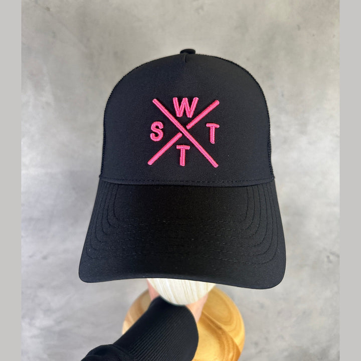 WATTS Tribe Cap - Black/Pink - SAMPLE DROP
