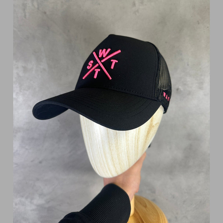 WATTS Tribe Cap - Black/Pink - SAMPLE DROP