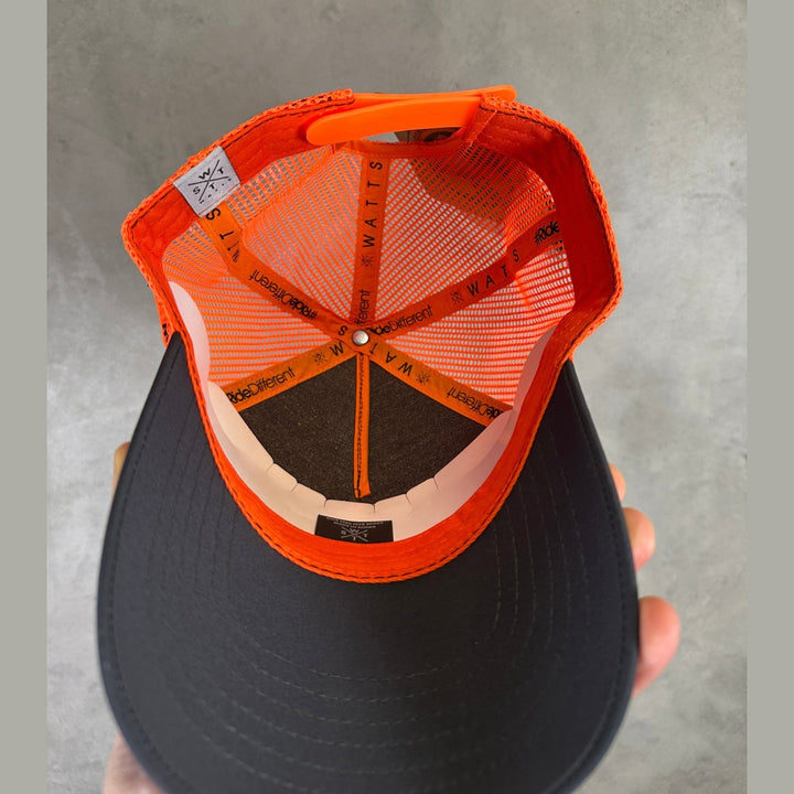 WATTS Tribe Cap - Fluo Orange/Black - SAMPLE DROP