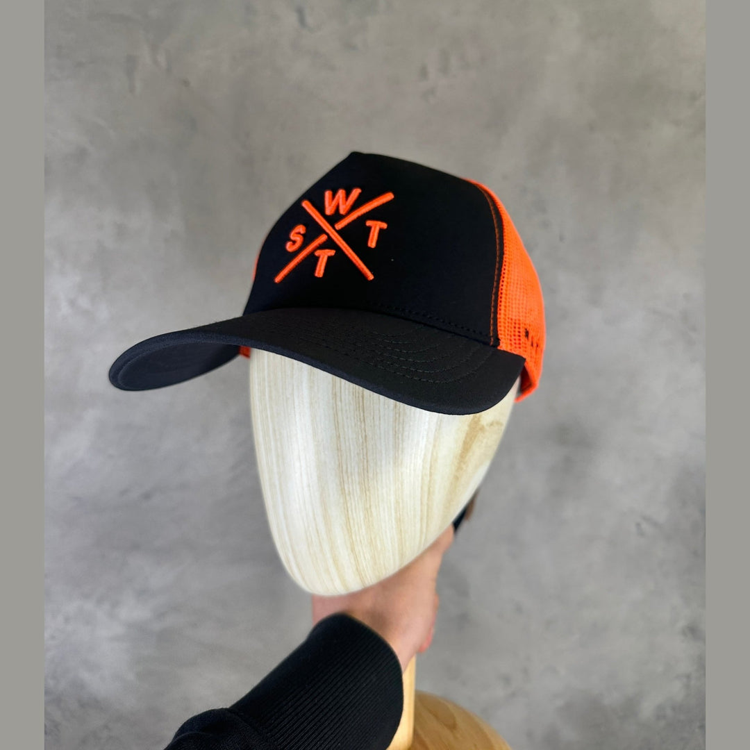 WATTS Tribe Cap - Fluo Orange/Black - SAMPLE DROP
