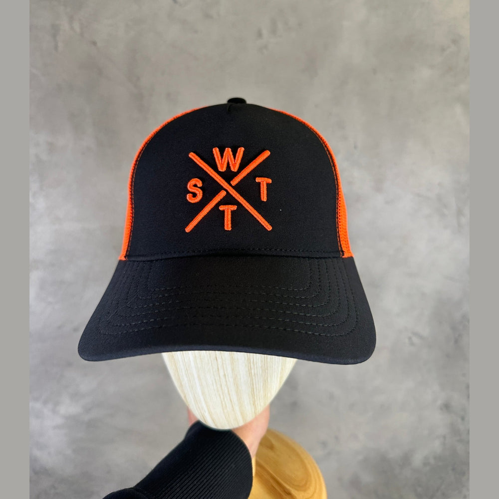 WATTS Tribe Cap - Fluo Orange/Black - SAMPLE DROP