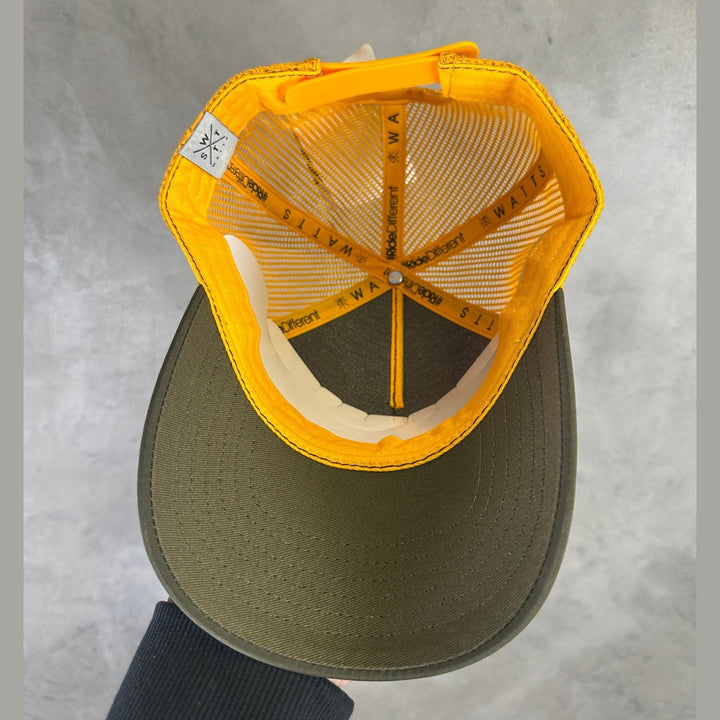 WATTS Tribe Cap - Khaki/Black - SAMPLE DROP