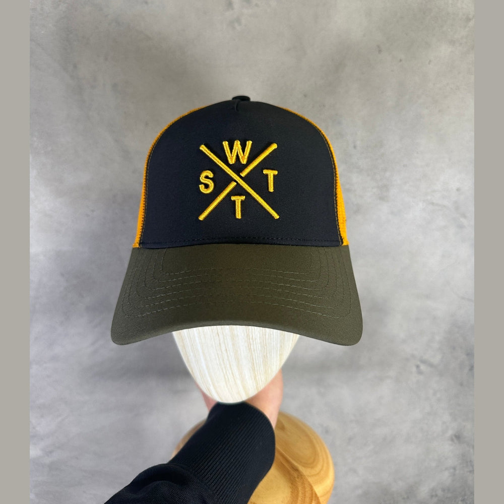 WATTS Tribe Cap - Khaki/Black - SAMPLE DROP