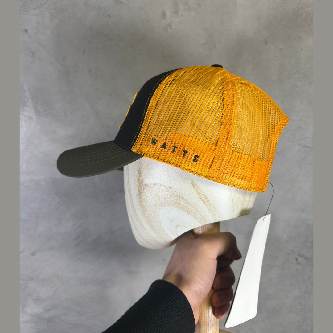 WATTS Tribe Cap - Khaki/Black - SAMPLE DROP