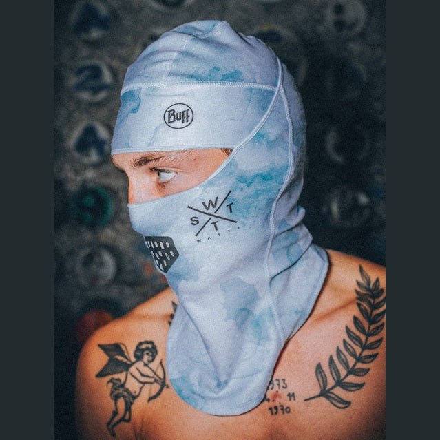 WATTS Wolf Balaclava - Blue Print - SAMPLE DROP