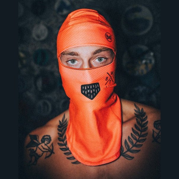 WATTS Wolf Balaclava - Fluo Carbon Orange - SAMPLE DROP