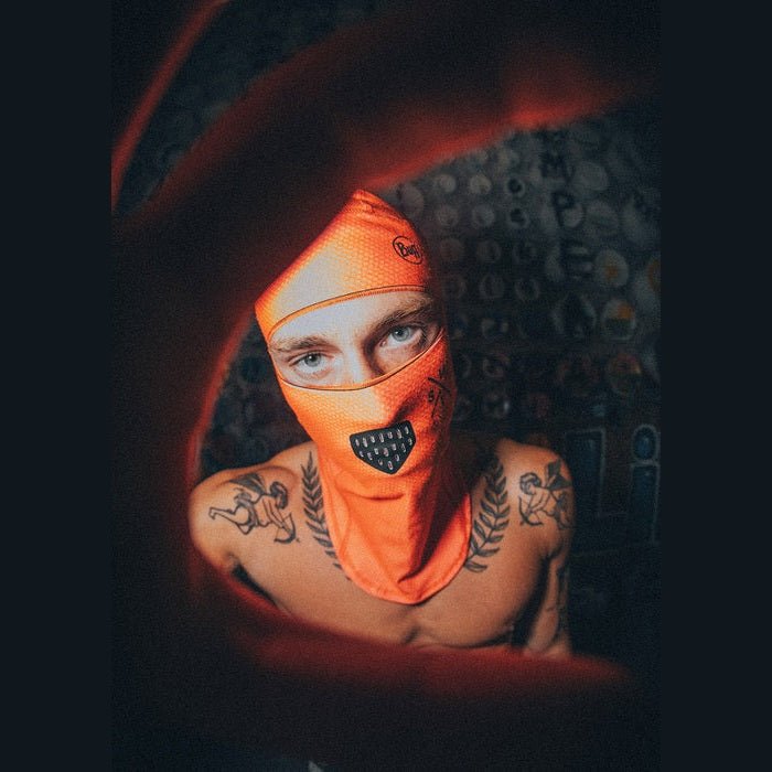 WATTS Wolf Balaclava - Fluo Carbon Orange - SAMPLE DROP