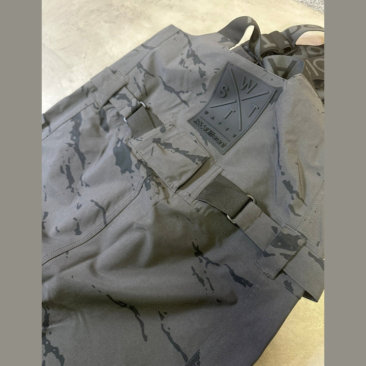 WATTS X - Cork Ski Pants - Anthracite Gray Camouflage - SAMPLE DROP