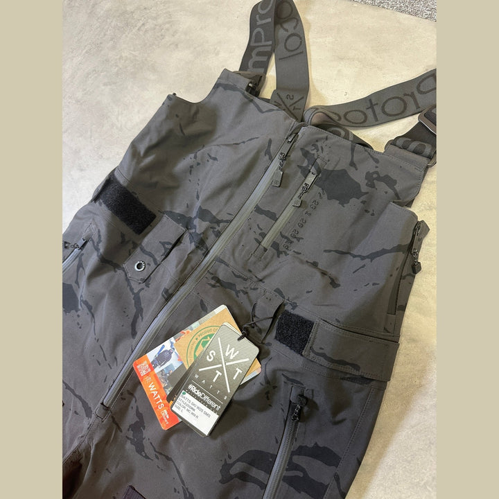 WATTS X - Cork Ski Pants - Anthracite Gray Camouflage - SAMPLE DROP