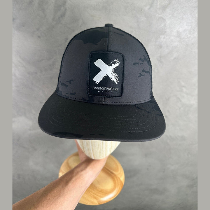 WATTS X-Cruz Cap -Black Camo - SAMPLE DROP