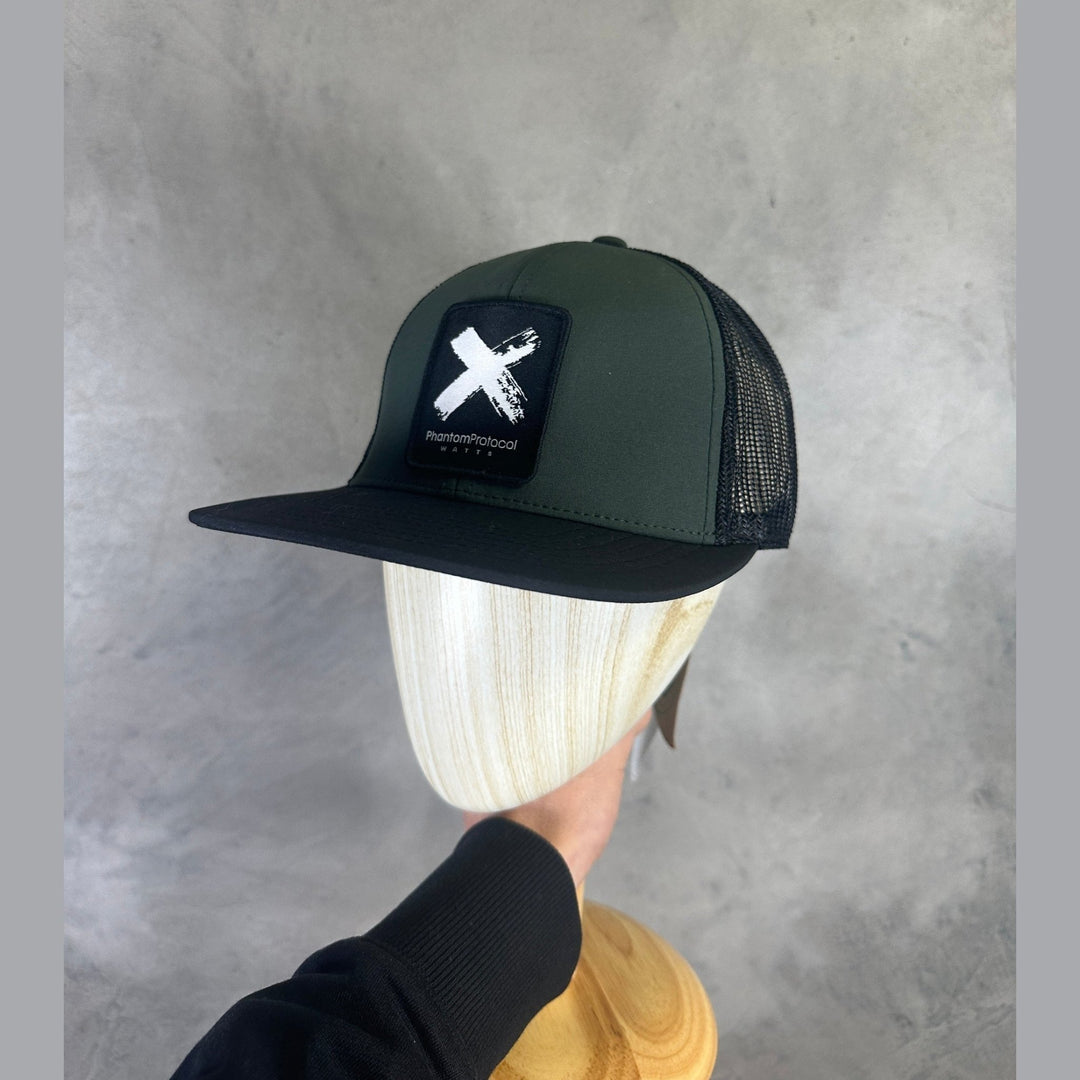 WATTS X - Cruz Cap - Green/Black - SAMPLE DROP