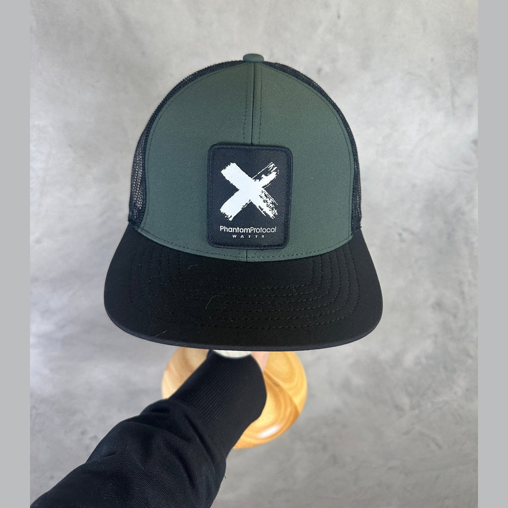 WATTS X - Cruz Cap - Green/Black - SAMPLE DROP