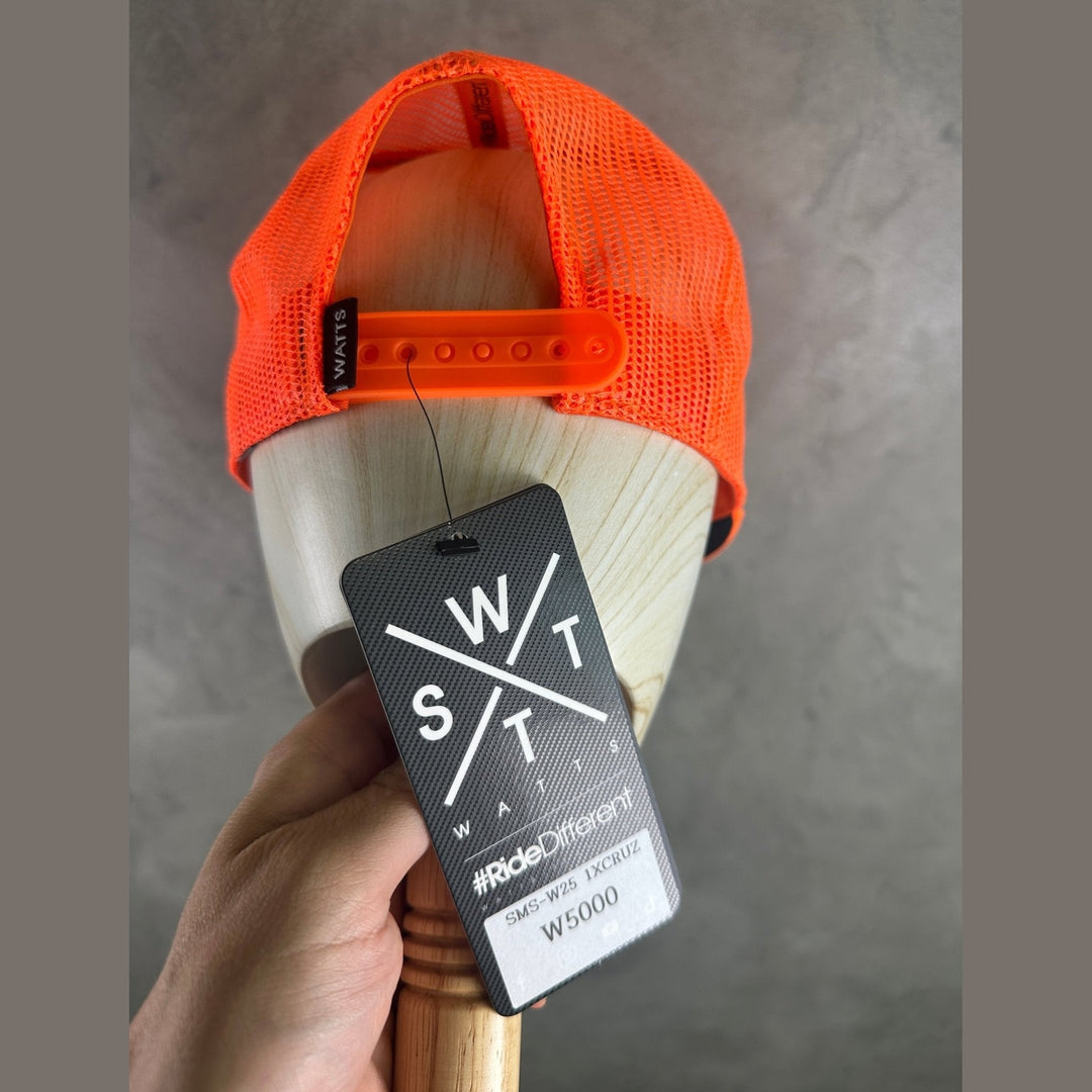 WATTS X-Cruz Cap -Neon Orange - SAMPLE DROP