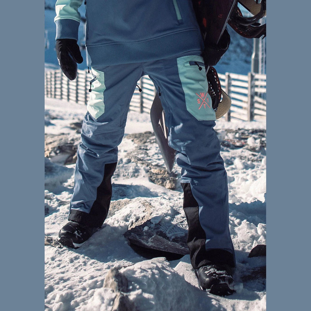 WATTS X - Eclipse Ski Pants - Blue Grey - SAMPLE DROP