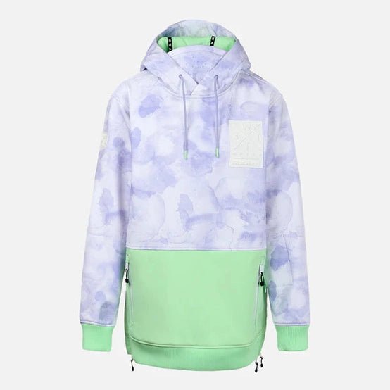 WATTS X - Motion Softshell Ski Jacket - Blue Grey Tie Dye - SAMPLE DROP