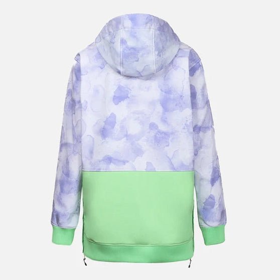 WATTS X - Motion Softshell Ski Jacket - Blue Grey Tie Dye - SAMPLE DROP