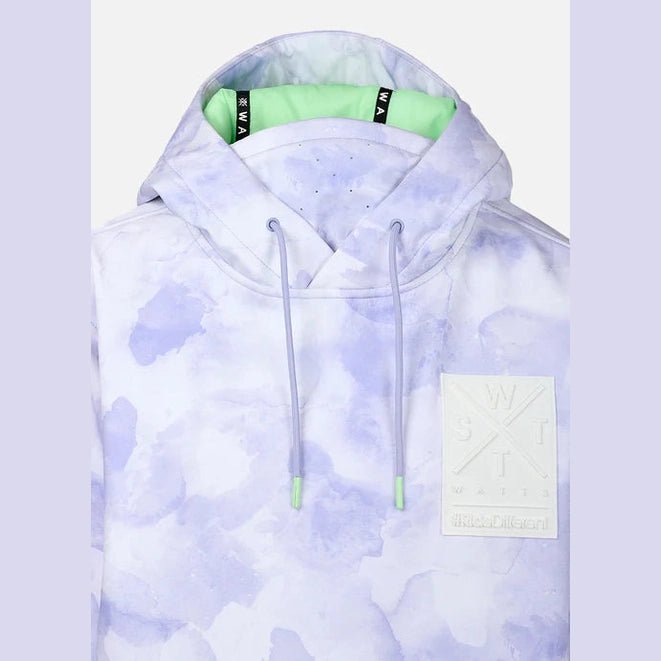 WATTS X - Motion Softshell Ski Jacket - Blue Grey Tie Dye - SAMPLE DROP