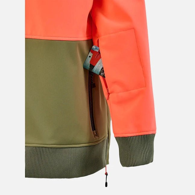 WATTS X - Motion Softshell Ski Jacket - Fluorescent Coral - SAMPLE DROP