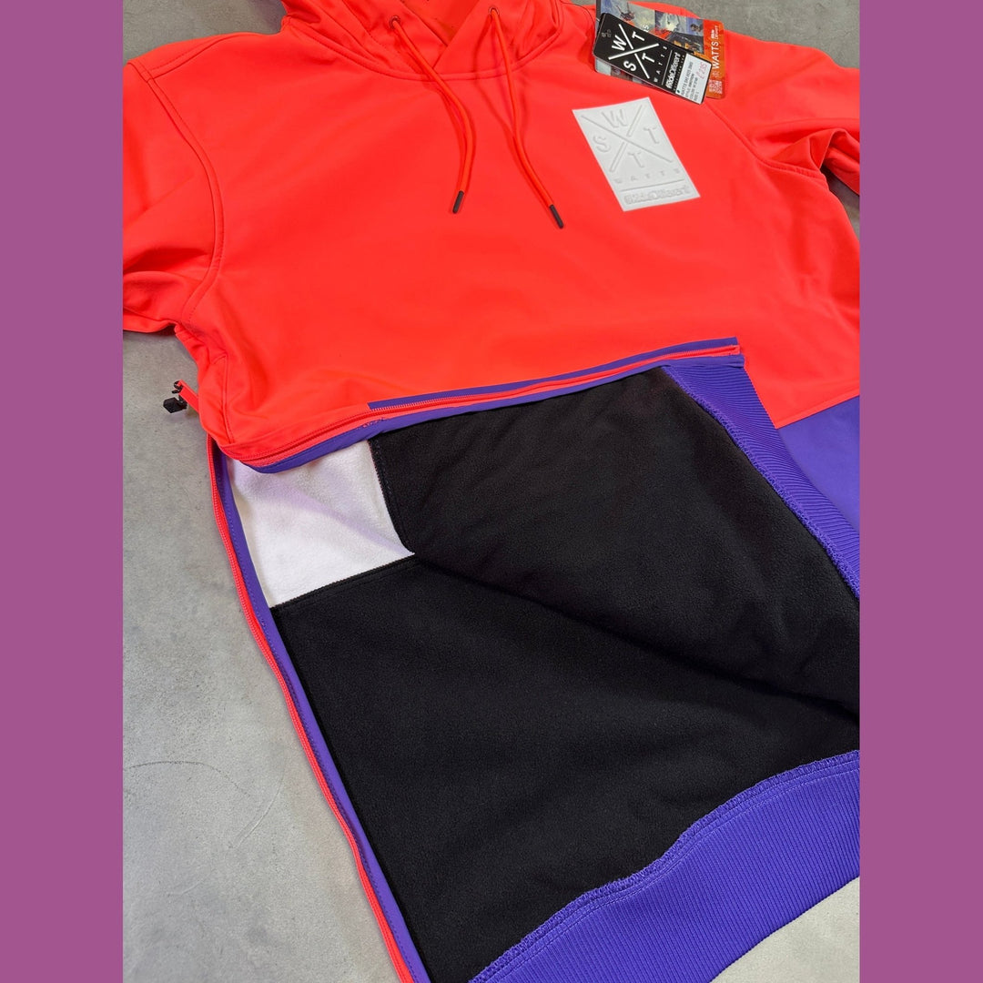 WATTS X - Motion Softshell Ski Jacket - Fluro Purple - SAMPLE DROP