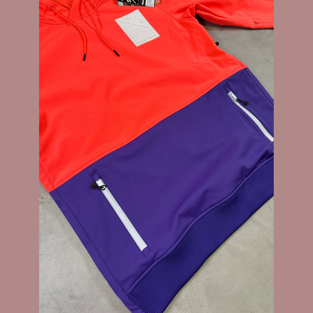 WATTS X - Motion Softshell Ski Jacket - Fluro Purple - SAMPLE DROP