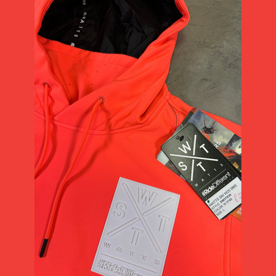 WATTS X - Motion Softshell Ski Jacket - Fluro Purple - SAMPLE DROP