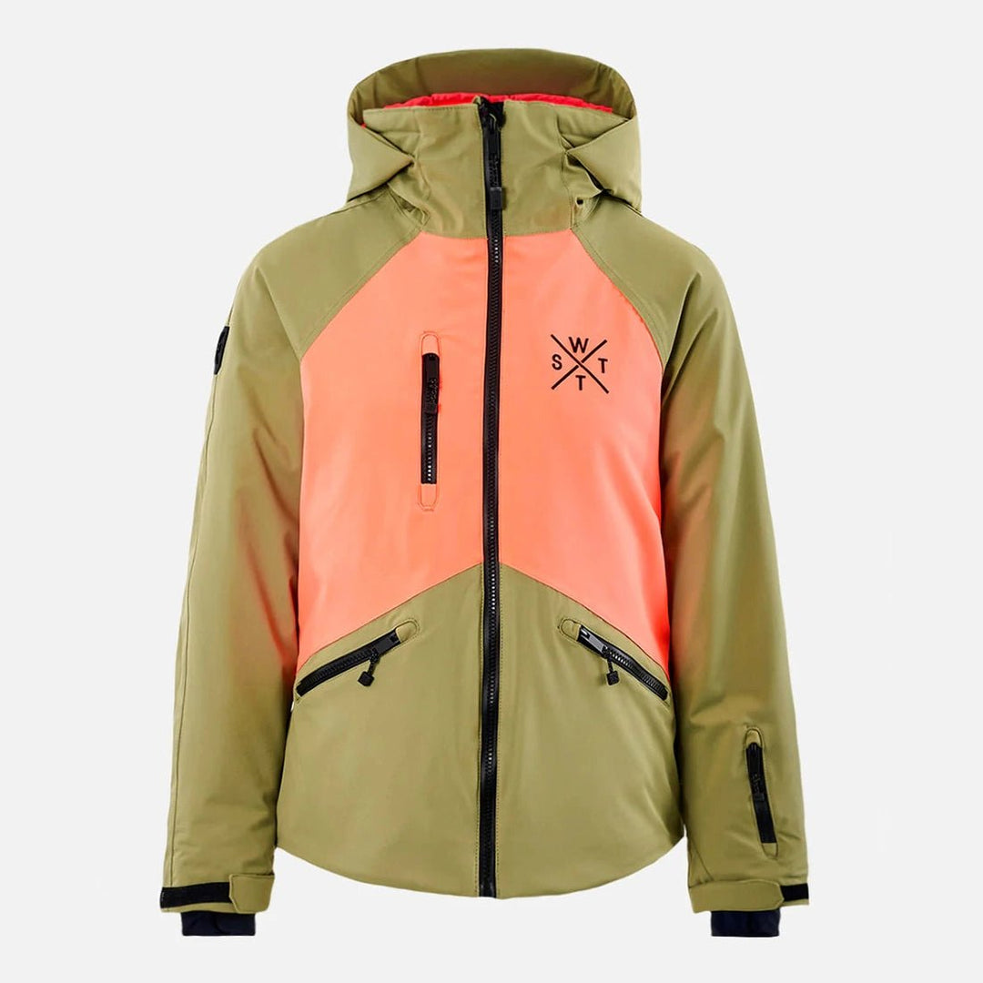 WATTS X - Peak Ski Jacket - Olive - SAMPLE DROP