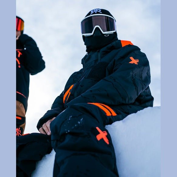 WATTS X - Rodeo Ski Pants - Anthracite Grey Camouflage - SAMPLE DROP
