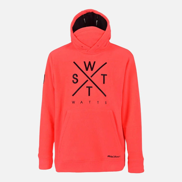 WATTS X - Track Fleece Hoody - Fluorescent Pink - SAMPLE DROP