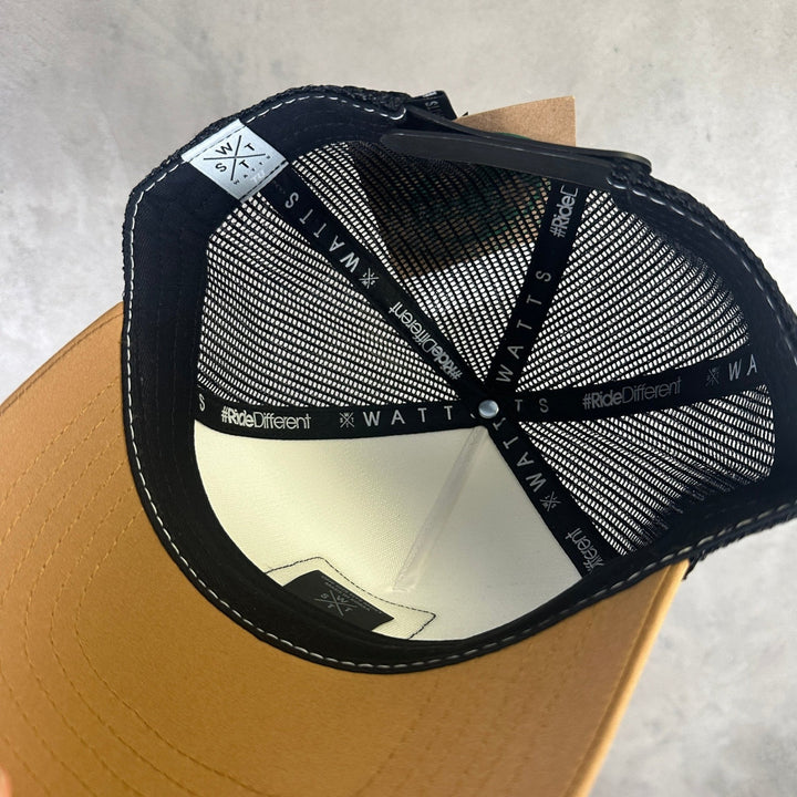 WATTS X - Tribe Cap - White/Black/Brown - SAMPLE DROP