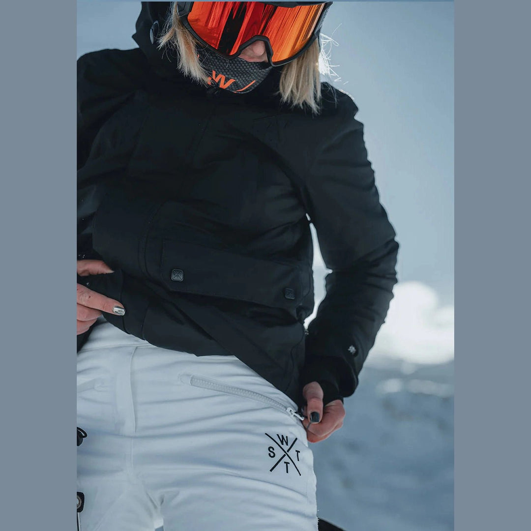 WATTS X - Way Ski Pants - White - SAMPLE DROP