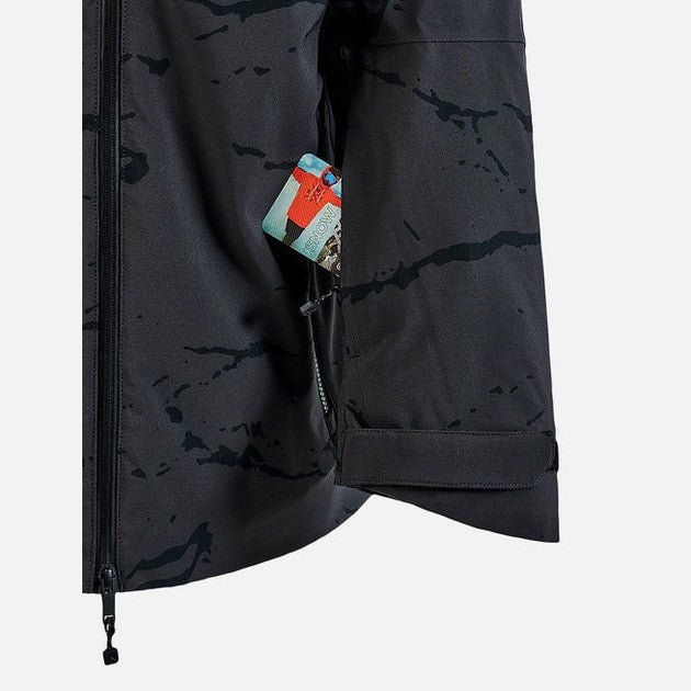 WATTS X - Wear Ski Jacket - Anthracite Gray Camouflage - SAMPLE DROP