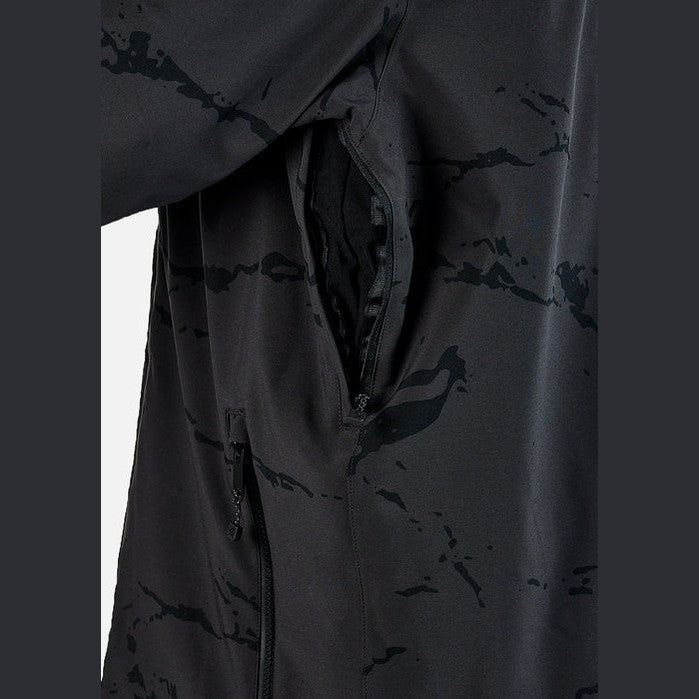 WATTS X - Wear Ski Jacket - Anthracite Gray Camouflage - SAMPLE DROP