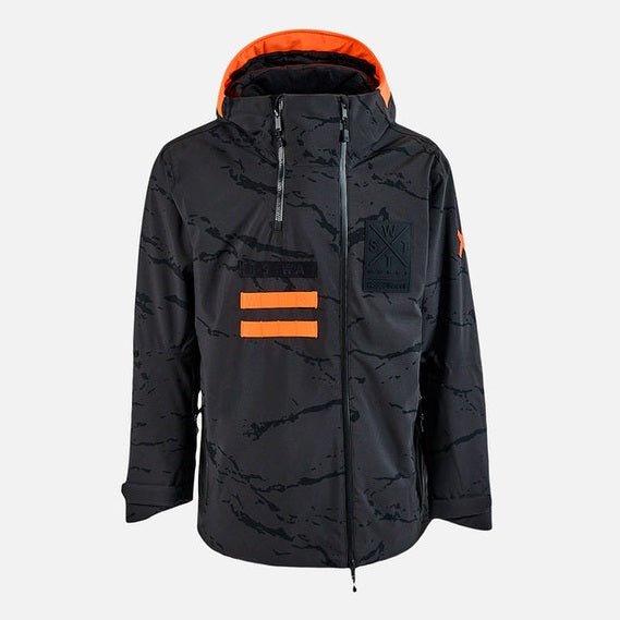 WATTS X - Wear Ski Jacket - Anthracite Gray Camouflage - SAMPLE DROP