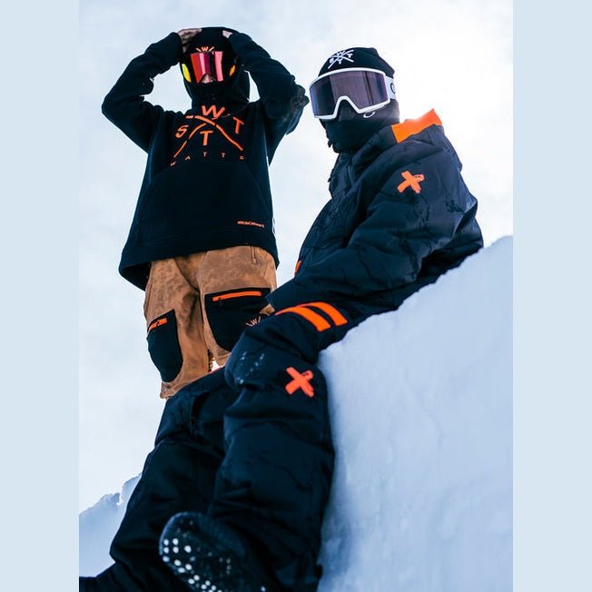 WATTS X - Wear Ski Jacket - Anthracite Gray Camouflage - SAMPLE DROP