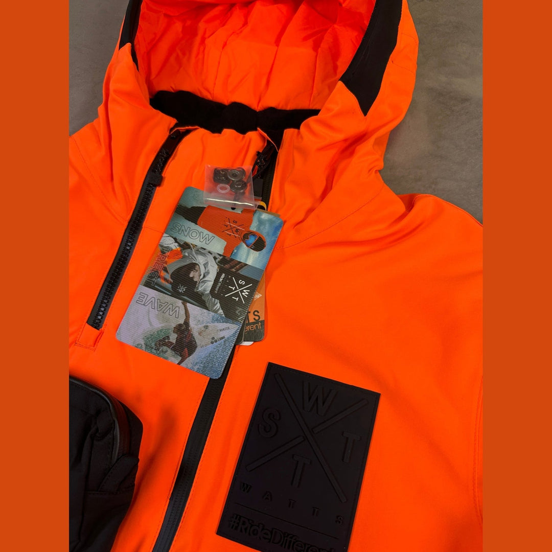 WATTS X - Wear Ski Jacket - Fluo Orange - SAMPLE DROP