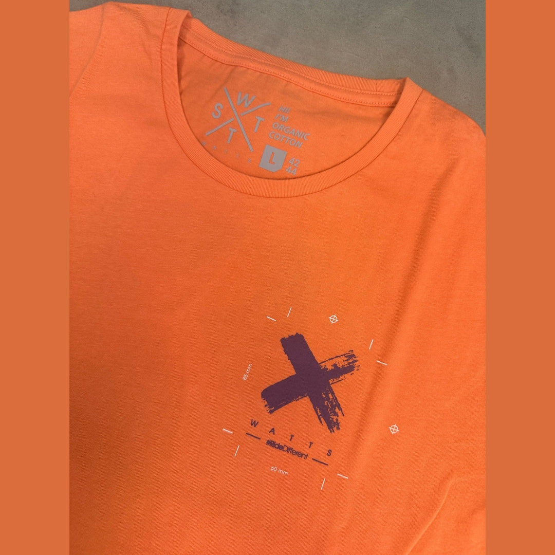 WATTS XPantone T-shirt - Orange - SAMPLE DROP