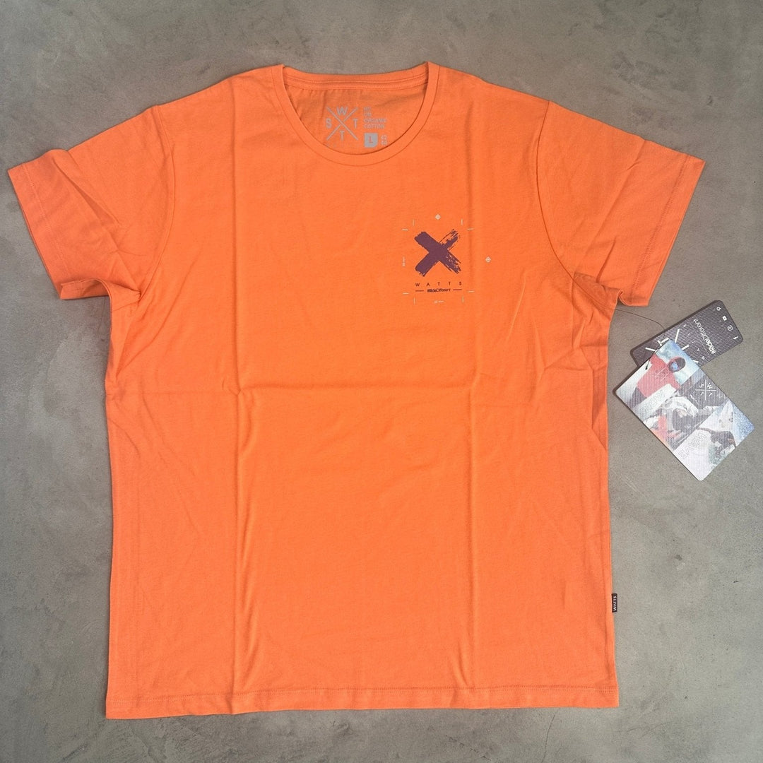WATTS XPantone T-shirt - Orange - SAMPLE DROP