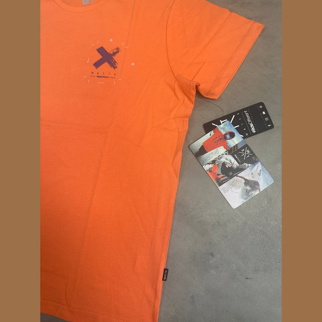 WATTS XPantone T-shirt - Orange - SAMPLE DROP
